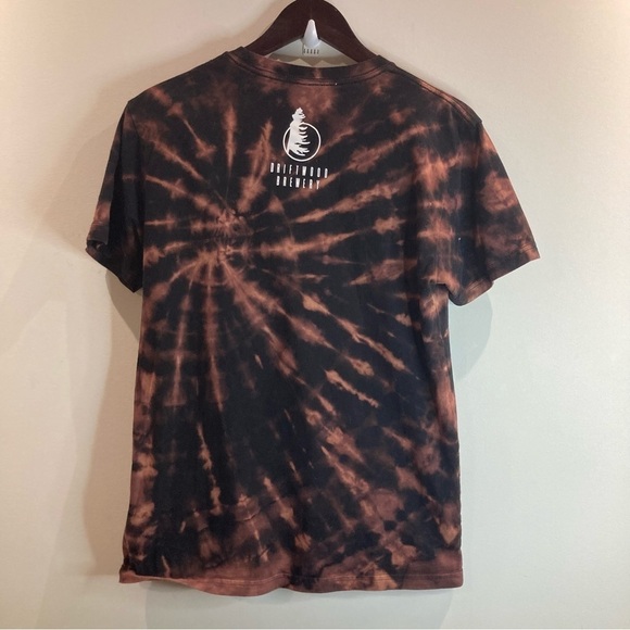 NEXT LEVEL Apparel  Sz M Driftwood Brewery Tie Dye Short Sleeve Tee T-shirt - Picture 3 of 6